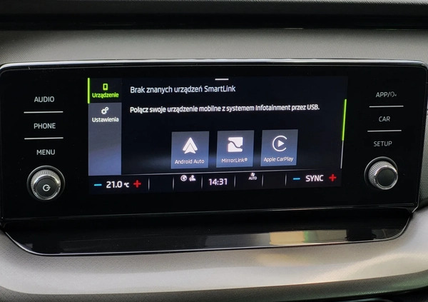 Skoda Octavia cena 97999 przebieg: 77400, rok produkcji 2020 z Radzyń Podlaski małe 407